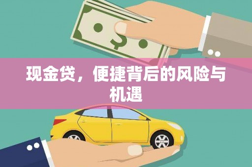 富平现金贷，便捷背后的风险与机遇