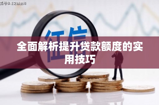 富平全面解析提升贷款额度的实用技巧
