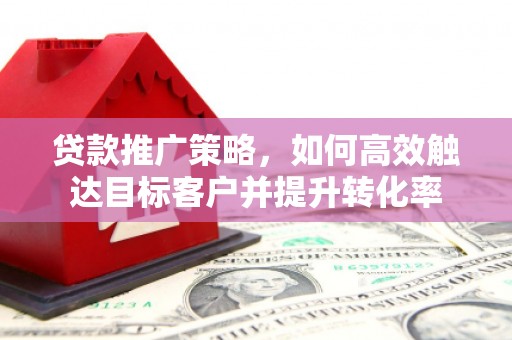 富平贷款推广策略，如何高效触达目标客户并提升转化率