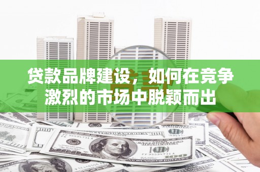 富平贷款品牌建设，如何在竞争激烈的市场中脱颖而出