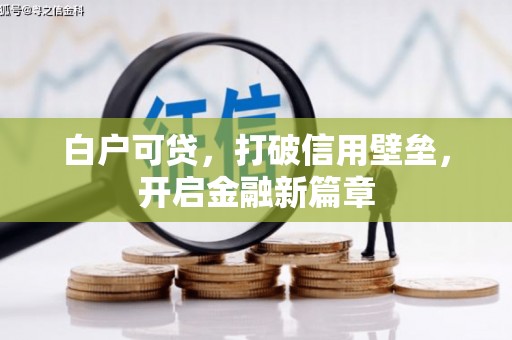 富平白户可贷，打破信用壁垒，开启金融新篇章