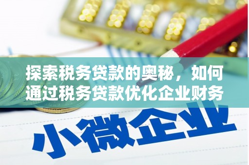 富平探索税务贷款的奥秘，如何通过税务贷款优化企业财务