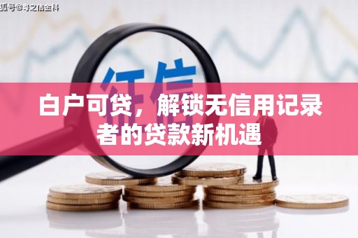 富平白户可贷，解锁无信用记录者的贷款新机遇