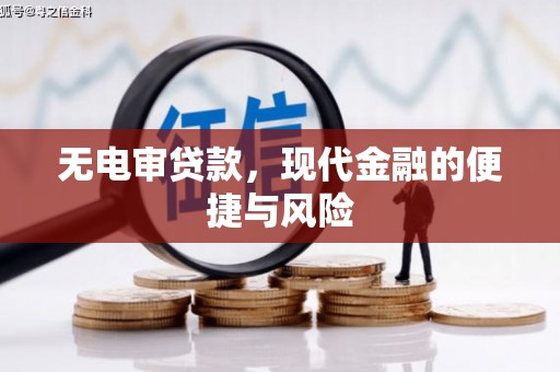 富平无电审贷款，现代金融的便捷与风险