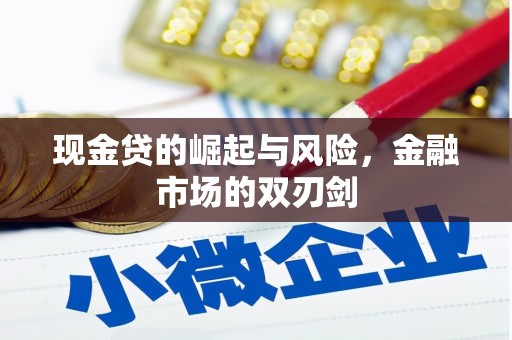 富平现金贷的崛起与风险，金融市场的双刃剑