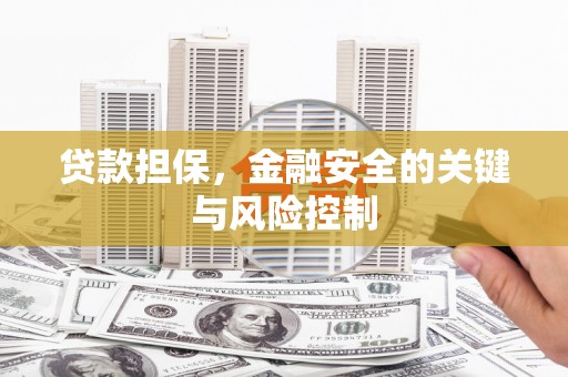 富平贷款担保，金融安全的关键与风险控制