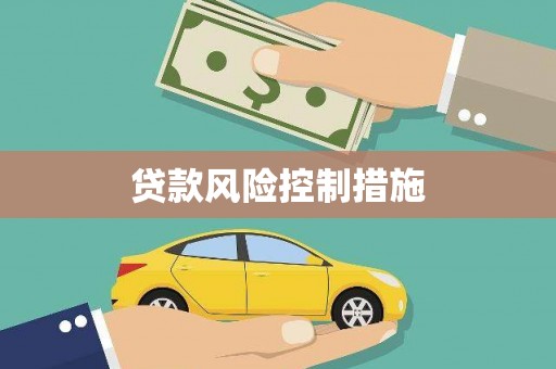 富平贷款风险控制措施